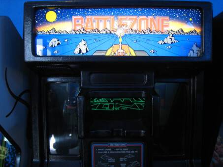 The Golden Age of the Video Game Arcade: Battlezone. Source: Russell Bernice
