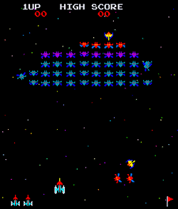The Golden Age of the Video Game Arcade: Galaxian. Source: gaspar shieh