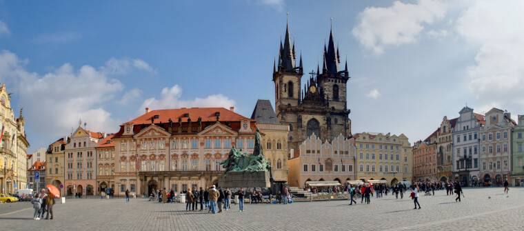 Prague : The Musical City.  The Old Town Square & Astronomical Clock