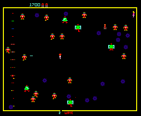 The Golden Age of the Video Game Arcade : 1982. Robotron 2084. The Blogging Musician @ adamharkus.com