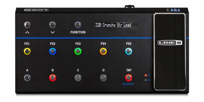 Line 6 FBV 3 Pro Foot Controller. The Blogging Musician @ adamharkus.com