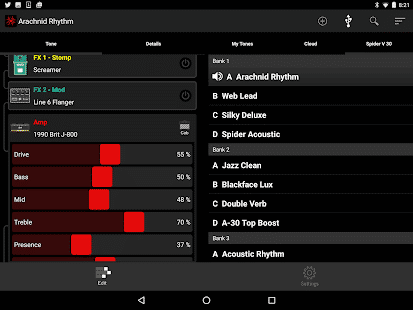 Line 6 Spider V iOS App. The Blogging Musician @ adamharkus.com