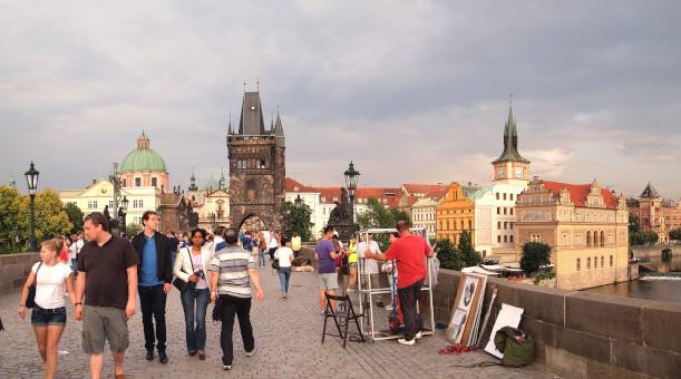 Prague : The Musical City. Charles Bridge. The Blogging Musician @ adamharkus.com