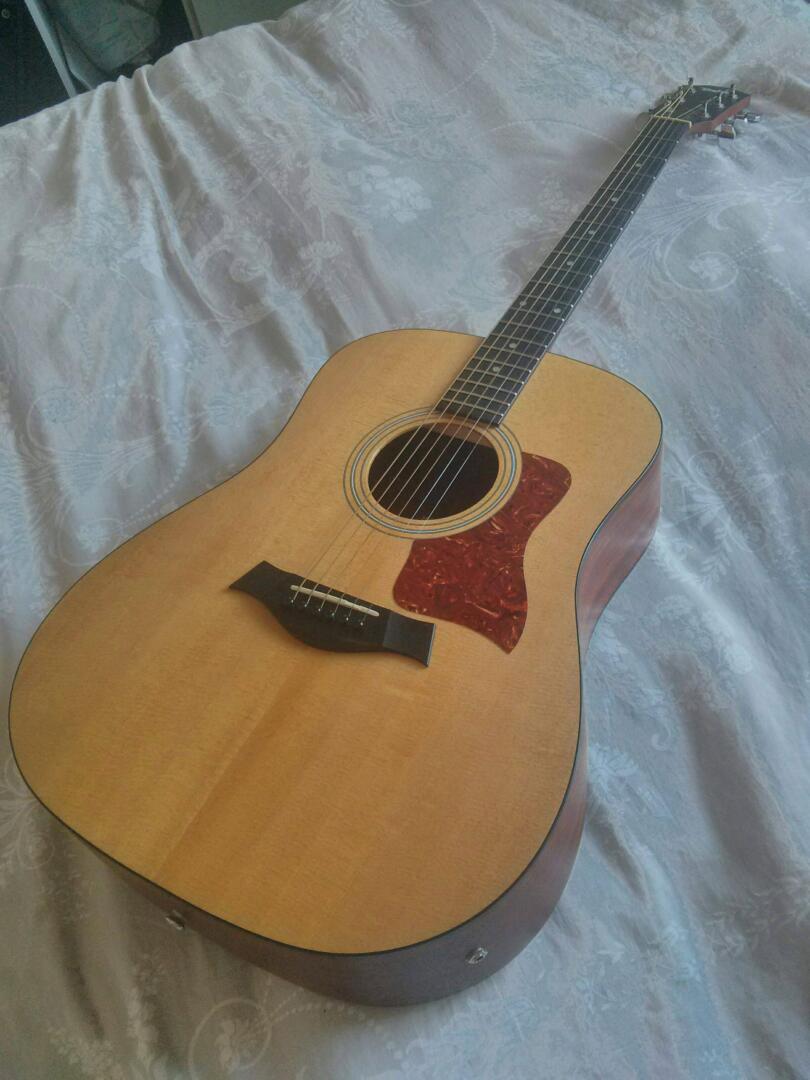 Taylor 110e Acoustic Guitar Review. The Blogging Musician @ adamharkus.com