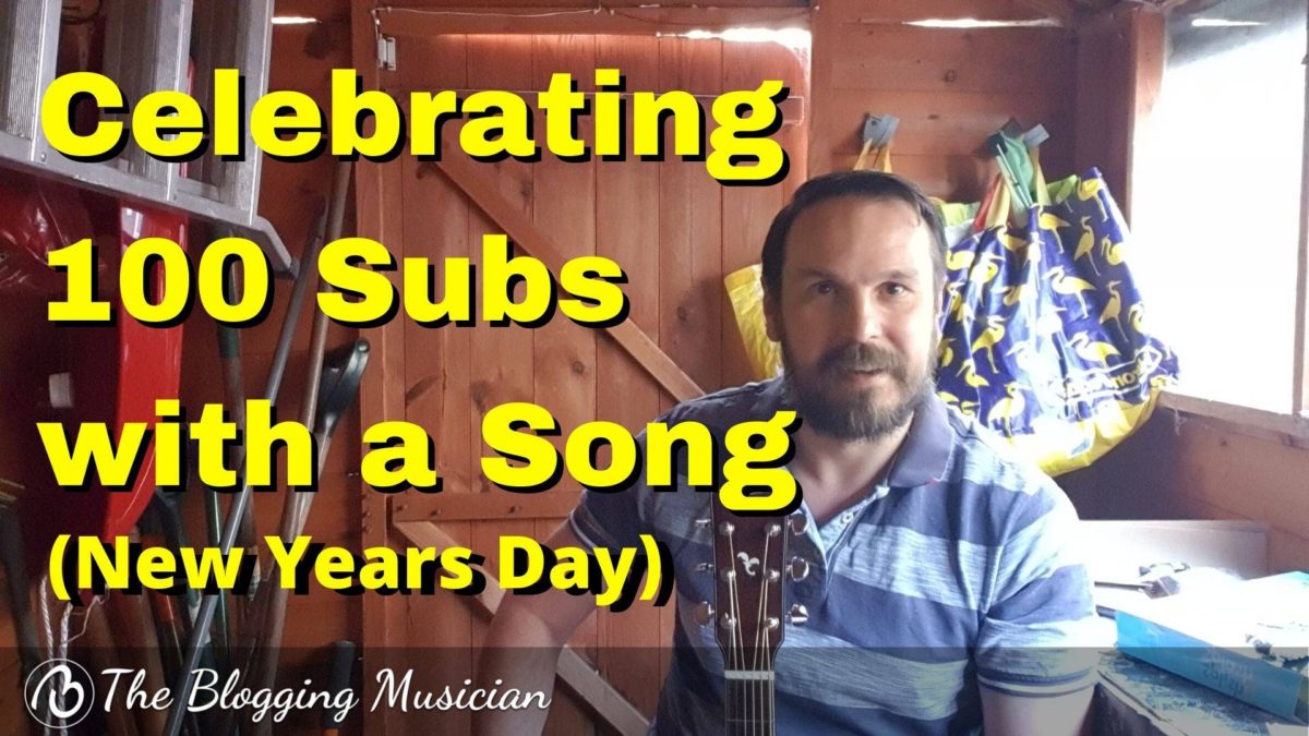New Years Day: Celebrating 100 YouTube Subs with a Song