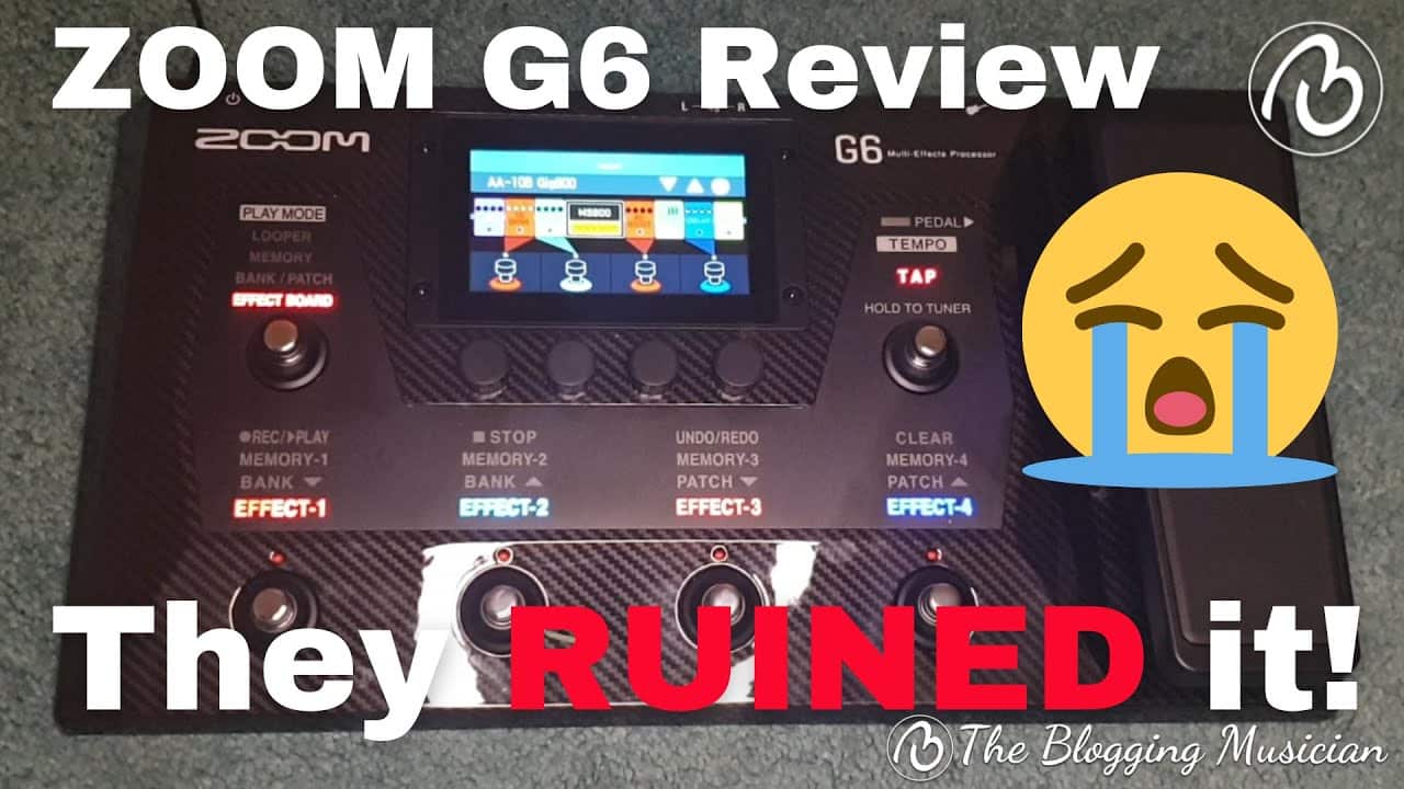 Zoom G6 Review: They RUINED it!