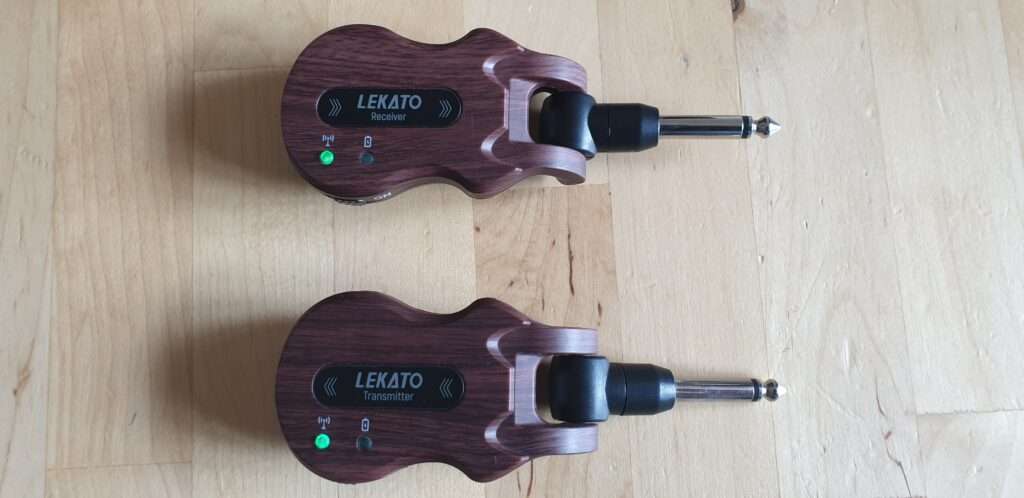 Lekato WS-50 Wireless Guitar System Review. The Blogging Musician @ adamharkus.com