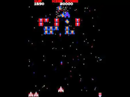 Galaga. The Golden Age of the Video Game Arcade: 1981. The Blogging Musician @ adamharkus.com. Courtesy of Youtube.