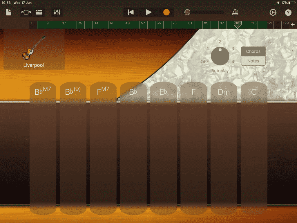 Garageband iPad Review. The Blogging Musician @ adamharkus.com. Bass Instrument