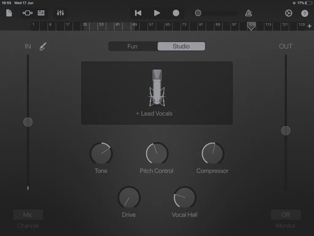 Garageband iPad Review. The Blogging Musician @ adamharkus.com. Audio Recorder